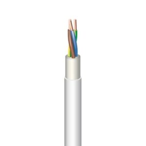 Instalācijas kabelis NYM-J 3x4mm² balts