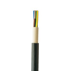 Kabelis NYY-J 3x1.5mm² melns
