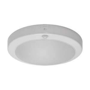 LED plafons LOPEZ LED S 18W NW balts ar kustības sensoru